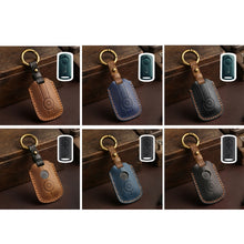 Load image into Gallery viewer, For YAMAHA NMAX155/XMAX300/Aerox/Jauns Hallmo Motorcycle Key Cover, 1 Key Brown Hollowed, 1 Key Blue Hollowed, 1 Key Black Hollowed, 2 Key Brown Not Hollowed, 2 Key Blue Not Hollowed, 2 Key Black Not Hollowed