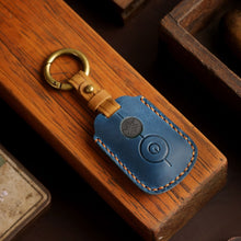 Load image into Gallery viewer, For YAMAHA NMAX155/XMAX300/Aerox/Jauns Hallmo Motorcycle Key Cover, 1 Key Brown Hollowed, 1 Key Blue Hollowed, 1 Key Black Hollowed, 2 Key Brown Not Hollowed, 2 Key Blue Not Hollowed, 2 Key Black Not Hollowed