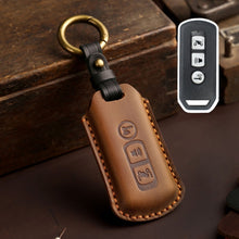 Load image into Gallery viewer, For Honda NS125LA/Lead125/PCX160/Forza 350 Hallmo Motorcycle Key Case, 2 Keys Brown, 2 Keys Blue, 2 Keys Black, 3 Keys Brown, 3 Keys Blue, 3 Keys Black