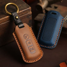 Load image into Gallery viewer, For Honda NS125LA/Lead125/PCX160/Forza 350 Hallmo Motorcycle Key Case, 2 Keys Brown, 2 Keys Blue, 2 Keys Black, 3 Keys Brown, 3 Keys Blue, 3 Keys Black