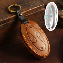 Load image into Gallery viewer, For Korean Hyundai Hallmo Car Handmade Key Bag, 5 Keys Brown, 5 Keys Blue, 5 Keys Black, 7 Keys Brown, 7 Keys Blue, 7 Keys Black