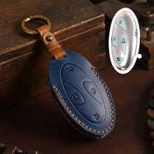 Load image into Gallery viewer, For Korean Hyundai Hallmo Car Handmade Key Bag, 5 Keys Brown, 5 Keys Blue, 5 Keys Black, 7 Keys Brown, 7 Keys Blue, 7 Keys Black