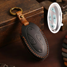 Load image into Gallery viewer, For Korean Hyundai Hallmo Car Handmade Key Bag, 5 Keys Brown, 5 Keys Blue, 5 Keys Black, 7 Keys Brown, 7 Keys Blue, 7 Keys Black