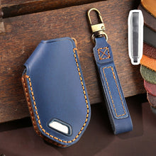 Load image into Gallery viewer, For Kia 2024 Hallmo Car Key Protective Cover, 5 Keys Brown, 5 Keys Blue, 5 Keys Black, 6 Keys Brown, 6 Keys Blue, 6 Keys Black, 7 Keys Brown, 7 Keys Blue, 7 Keys Black, 8 Keys Brown, 8 Keys Blue, 8 Keys Black