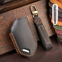 Load image into Gallery viewer, For Kia 2024 Hallmo Car Key Protective Cover, 5 Keys Brown, 5 Keys Blue, 5 Keys Black, 6 Keys Brown, 6 Keys Blue, 6 Keys Black, 7 Keys Brown, 7 Keys Blue, 7 Keys Black, 8 Keys Brown, 8 Keys Blue, 8 Keys Black