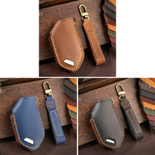 Load image into Gallery viewer, For Kia 2024 Hallmo Car Key Protective Cover, 5 Keys Brown, 5 Keys Blue, 5 Keys Black, 6 Keys Brown, 6 Keys Blue, 6 Keys Black, 7 Keys Brown, 7 Keys Blue, 7 Keys Black, 8 Keys Brown, 8 Keys Blue, 8 Keys Black