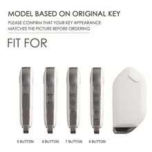 Load image into Gallery viewer, For Kia 2024 Hallmo Car Key Protective Cover, 5 Keys Brown, 5 Keys Blue, 5 Keys Black, 6 Keys Brown, 6 Keys Blue, 6 Keys Black, 7 Keys Brown, 7 Keys Blue, 7 Keys Black, 8 Keys Brown, 8 Keys Blue, 8 Keys Black