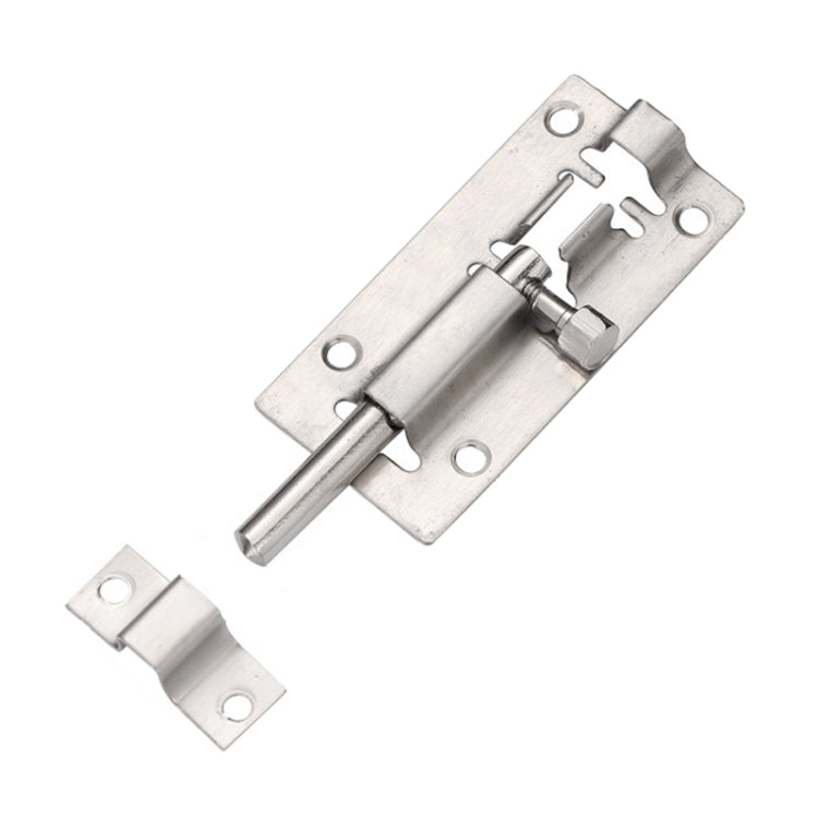 Stainless Steel Latch Door Bolt Bathroom Wooden Door And Window Anti-Theft Latch Lock, 2 inch, 3 inch, 4 inch, 5 inch, 6 inch, 8 inch, 10 inch, 12 inch