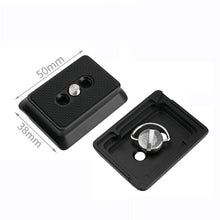 Load image into Gallery viewer, For DJI RSC 2 / RS 2 / RS 3 Stabilizer Upper Quick Release Plate 50x38mm, 50x38mm