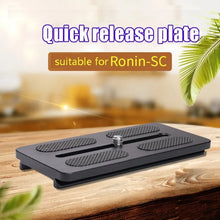 Load image into Gallery viewer, For DJI Ronin-SC Gimbal Stabilizer Quick Release Plate, For DJI Ronin-SC