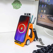 Load image into Gallery viewer, T20S 3-In-1 15W Small Forklift-Shaped Desktop Wireless Charger With LED Atmosphere Light