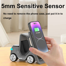 Load image into Gallery viewer, T20S 3-In-1 15W Small Forklift-Shaped Desktop Wireless Charger With LED Atmosphere Light