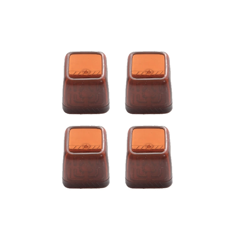 4pcs / Set Thickened Wear-Resistant Table And Chair Leg Covers Household Quiet Non-Slip Stool Foot Protector, Mini Small Round Transparent, Mini Small Round Light Gray, Mini Small Round Light Brown, Mini Small Square Transparent                        ...