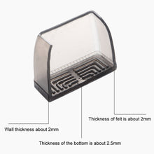 Load image into Gallery viewer, 4pcs / Set Thickened Wear-Resistant Table And Chair Leg Covers Household Quiet Non-Slip Stool Foot Protector, Mini Small Round Transparent, Mini Small Round Light Gray, Mini Small Round Light Brown, Mini Small Square Transparent                        ...