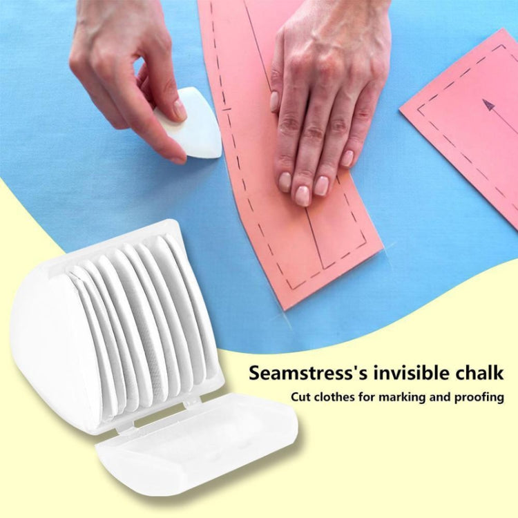 10pcs /Box Fabric Chalk Tailoring Chalk Invisible Marking Garment Tailoring Tools