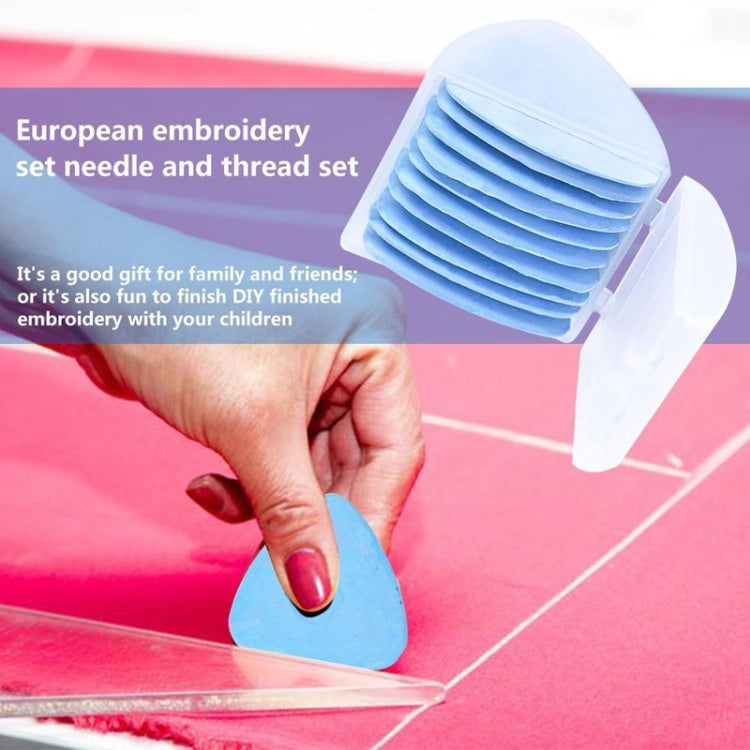 10pcs /Box Fabric Chalk Tailoring Chalk Invisible Marking Garment Tailoring Tools