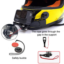 Load image into Gallery viewer, TUYU Motorcycle Integrated Hinged Helmet Chin Sports Camera Mounting Bracket, With 2 Stickers, With 4 Stickers