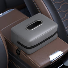 Load image into Gallery viewer, Car Seat Armrest Tissue Box Sun Visor Seat Back Hanging Paper Bag