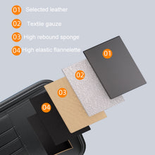 Load image into Gallery viewer, Car Sun Visor Card Glasses Holder Zipper Storage Bag