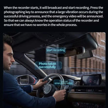 Load image into Gallery viewer, Mobile Phone WIFI Interconnection 2K Ultra-Clear Night Vision Hidden Driving Recorder, USB Short Line, Cigarette Lighter, Step-down Line