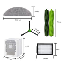 Load image into Gallery viewer, For iRobot Roomba Combo i5 / i5+ / j5 / j5+ Robot Vacuum And Mop Replacement Parts, Kit, Main Brush, Filter, 2pcs Edge Brush, Dust Bag, Mop Pad