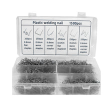 Load image into Gallery viewer, Boxed Car Bumper Broken Repair Welding Wire Nails, 600pcs /Set, 1200pcs /Set, 1500pcs /Set, 1800pcs /Set, 3000pcs /Set