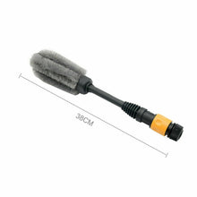 Load image into Gallery viewer, Wheel Hub Brush High Pressure Water-through Soft Bristle Cleaning Brush