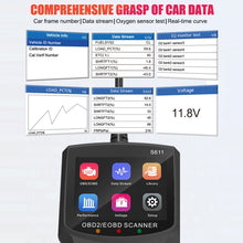 Load image into Gallery viewer, OBD/EOBD Car Handheld Intelligent Tester, S611