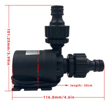 Load image into Gallery viewer, 5m Lift Brushless Motor Ceramic Shaft Core Booster Pump, DC12V, DC24V