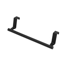 Load image into Gallery viewer, No-Punch Stainless Steel Over Door Towel Rack Cabinet Door Rag Hanging Holder, 23.5cm Silver, 23.5cm Black, 23.5cm White, 36.5cm Silver, 36.5cm Black, 36.5cm White