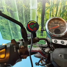 Load image into Gallery viewer, Morfayer Motorcycle Dual Display Intelligent Alarm Power Meter, Voltmeter, Water Temperature Meter, Voltmeter+Water Temperature Meter