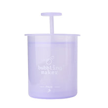 Load image into Gallery viewer, Facial Cleanser Foaming Maker Bubbler Cup Travel Portable Manual Foaming Bottle, Small Purple, Small Transparent, Small Pink, Large Purple, Large Transparent, Large Pink