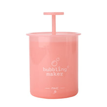 Load image into Gallery viewer, Facial Cleanser Foaming Maker Bubbler Cup Travel Portable Manual Foaming Bottle, Small Purple, Small Transparent, Small Pink, Large Purple, Large Transparent, Large Pink
