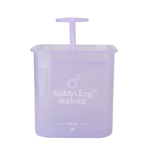 Load image into Gallery viewer, Facial Cleanser Foaming Maker Bubbler Cup Travel Portable Manual Foaming Bottle, Small Purple, Small Transparent, Small Pink, Large Purple, Large Transparent, Large Pink