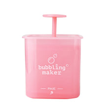 Load image into Gallery viewer, Facial Cleanser Foaming Maker Bubbler Cup Travel Portable Manual Foaming Bottle, Small Purple, Small Transparent, Small Pink, Large Purple, Large Transparent, Large Pink