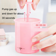 Load image into Gallery viewer, Facial Cleanser Foaming Maker Bubbler Cup Travel Portable Manual Foaming Bottle, Small Purple, Small Transparent, Small Pink, Large Purple, Large Transparent, Large Pink