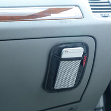 Load image into Gallery viewer, Microfiber Leather Car Mobile Phone Sticky Storage Net Bag, H005 Black Small, H006 Beige Small, H007 Gray Small, H008 Black Large, H009 Beige Large, H010 Gray Large