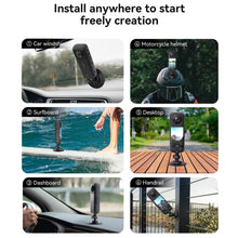 Load image into Gallery viewer, AMagisn Flexible Adhesive Mount for DJI / GoPro HERO / Insta360 Action Camera, 1/4 Inch, 3 Claws