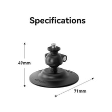 Load image into Gallery viewer, AMagisn Flexible Adhesive Mount for DJI / GoPro HERO / Insta360 Action Camera, 1/4 Inch, 3 Claws