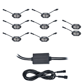 Car Chassis Light RGB Colorful Atmosphere Light, 8 in 1, 10 in 1, 12 in 1