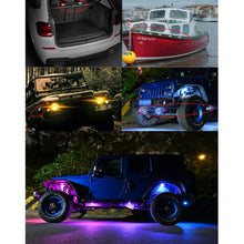 Load image into Gallery viewer, Car Chassis Light RGB Colorful Atmosphere Light, 8 in 1, 10 in 1, 12 in 1