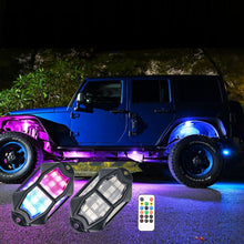 Load image into Gallery viewer, Car Chassis Light RGB Colorful Atmosphere Light, 8 in 1, 10 in 1, 12 in 1