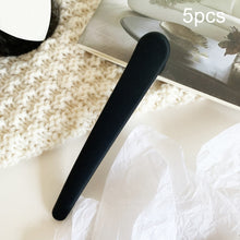 Load image into Gallery viewer, 5pcs 7.8cm Duckbill Clip Straight Bangs Clip Simple Personalized Side Clip