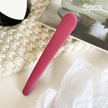 Load image into Gallery viewer, 5pcs 7.8cm Duckbill Clip Straight Bangs Clip Simple Personalized Side Clip