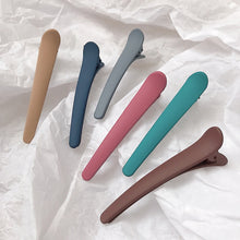 Load image into Gallery viewer, 5pcs 7.8cm Duckbill Clip Straight Bangs Clip Simple Personalized Side Clip