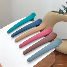 Load image into Gallery viewer, 5pcs 7.8cm Duckbill Clip Straight Bangs Clip Simple Personalized Side Clip