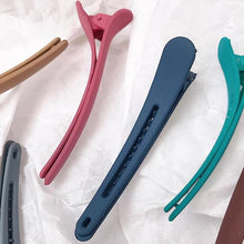 Load image into Gallery viewer, 5pcs 7.8cm Duckbill Clip Straight Bangs Clip Simple Personalized Side Clip