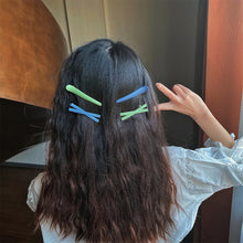 Load image into Gallery viewer, 5pcs 7.8cm Duckbill Clip Straight Bangs Clip Simple Personalized Side Clip