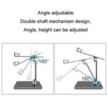 Load image into Gallery viewer, Aluminum Alloy Tablet Stand Desktop Folding Mobile Phone Stand, MT134