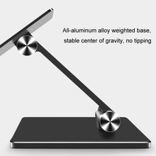Load image into Gallery viewer, Aluminum Alloy Tablet Stand Desktop Folding Mobile Phone Stand, MT134